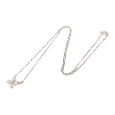 TIFFANY&CO Victoria Diamond Necklace Accessories PT950 Platinum