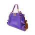 FENDI SHW 2 Way bag Calfskin Leather Purple