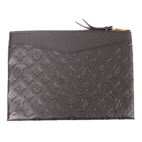 LOUIS VUITTON LV GHW Daily Pouch M51221 Monogram Empreinte Black