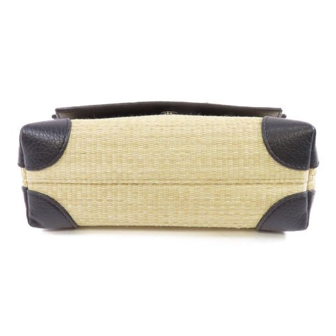 Furla GHW Shoulder Bag FP12019/392/2 Calfskin Black