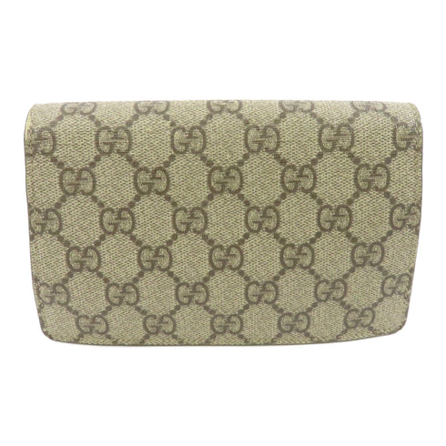 GUCCI GG SHW Dionysus GG Supreme Mini Chain Shoulder Bag 476432 Coated Canvas