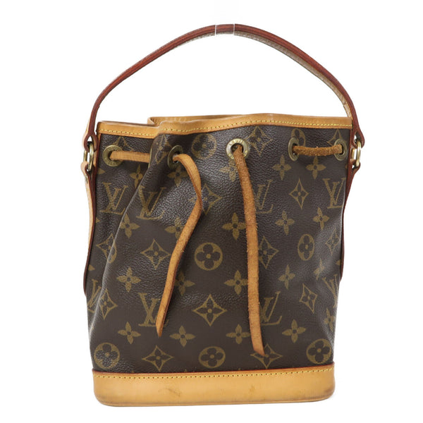 LOUIS VUITTON LV GHW Noe BB Hand Bag M42227 Monogram Brown