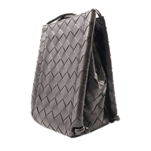 BOTTEGA VENETA BV Shoulder Bag Calfskin Leather Black