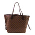LOUIS VUITTON LVGHW Neverfull MM Tote Bag Shoulder Bag N41358 Damier Ebene Brown