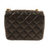 CHANEL CC GHW Chain Shoulder Lambskin Leather Black