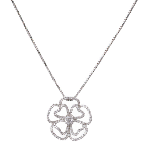 JEWELRY Diamond Necklace Accessories 18K White Gold