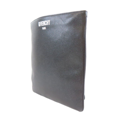 GIVENCHY SHW Shoulder Crossbody Bag Calfskin Leather Black