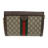 GUCCI GG GHW Ophidia GG Chain Shoulder Bag 503877 Coated Canvas Brown