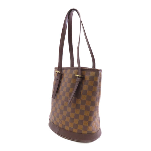 LOUIS VUITTON LV GHW Marais Shoulder Bag N42240 Damier Ebene Brown