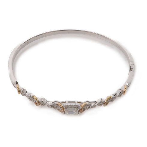 JEWELRY Diamond Bracelet 18K White Gold v1