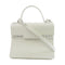Delvaux SHW Tempete 2way Shoulder Bag Lambskin Leather White