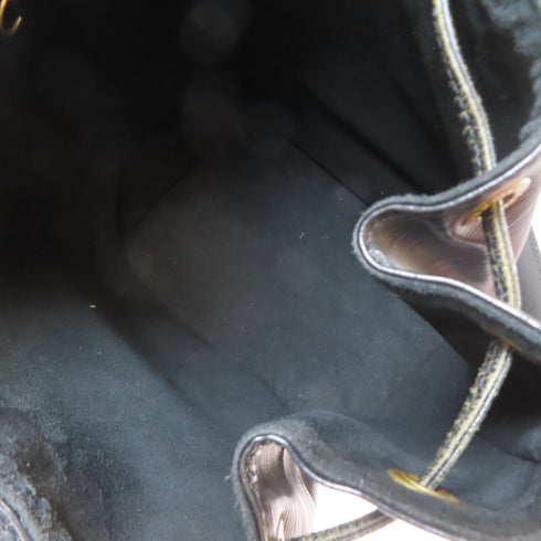 LOUIS VUITTON LV GHW Noe Shoulder Bag Epi Black