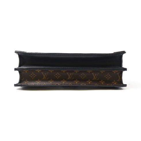 LOUIS VUITTON LV GHW Trunk Clutch Shoulder Bag M43596 Monogram Brown v1