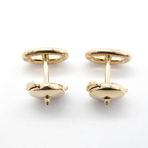 HERMES Chaine d'Ancre Earrings 18K Pink Gold