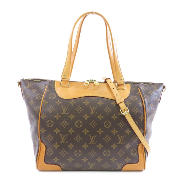 LOUIS VUITTON LV GHW Estrela MM 2 Way Shoulder Tote Bag M51191 Monogram Brown