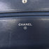 CHANEL Quilted CC SHW WOC Wallet On Chain Shoulder Bag Calfskin Leather Navy