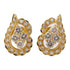 JEWELRY Diamond Earrings 18K Yellow Gold