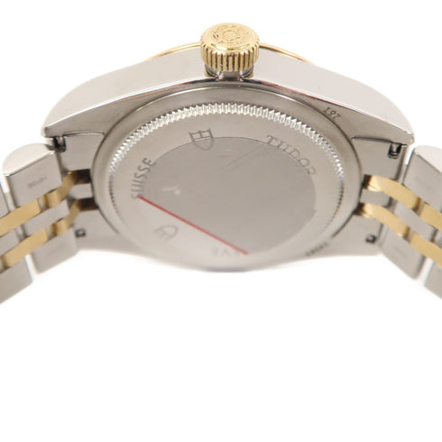 TUDOR Black Bay 32mm Automatic Watch 79583 Stainless Steel 18K Gold Gold Sliver