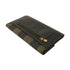 FENDI GHW Long Wallet Coated Canvas Black Brown