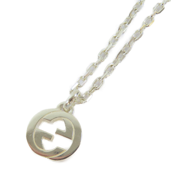 GUCCI GG Necklace 925 Sterling Silver Silver