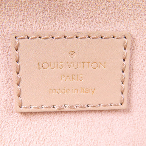 LOUIS VUITTON LV GHW Vanity 2 Way Bag M45608 Monogram Empreinte Touerelle Beige