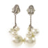 Miu Miu Earrings PVC/Metal White/Silver