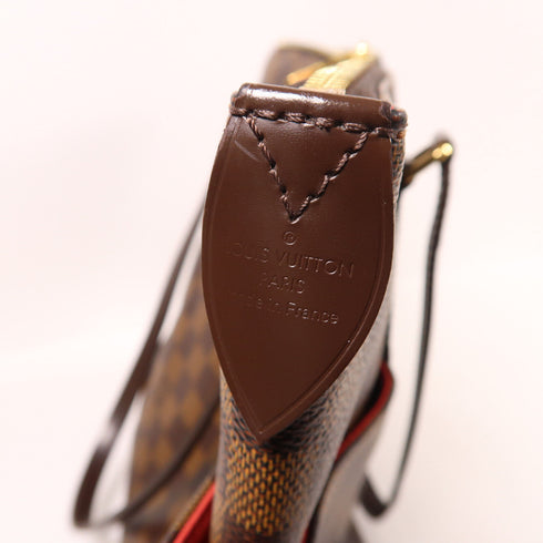 LOUIS VUITTON LV GHW Totally MM Shoulder Bag N41281 Damier Ebene Brown v1